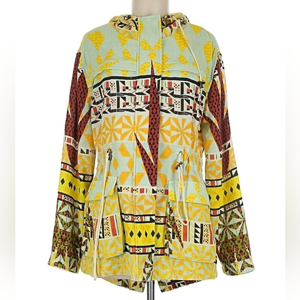 Custo Barcelona Multicolor Patterned Jacket